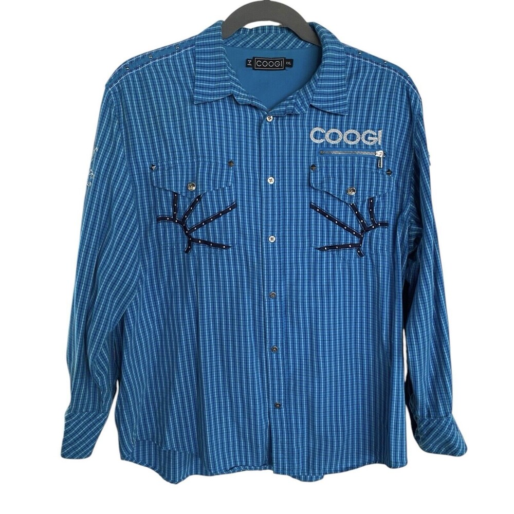 COOGI Australia Long Sleeve Shirt 90s Y2K